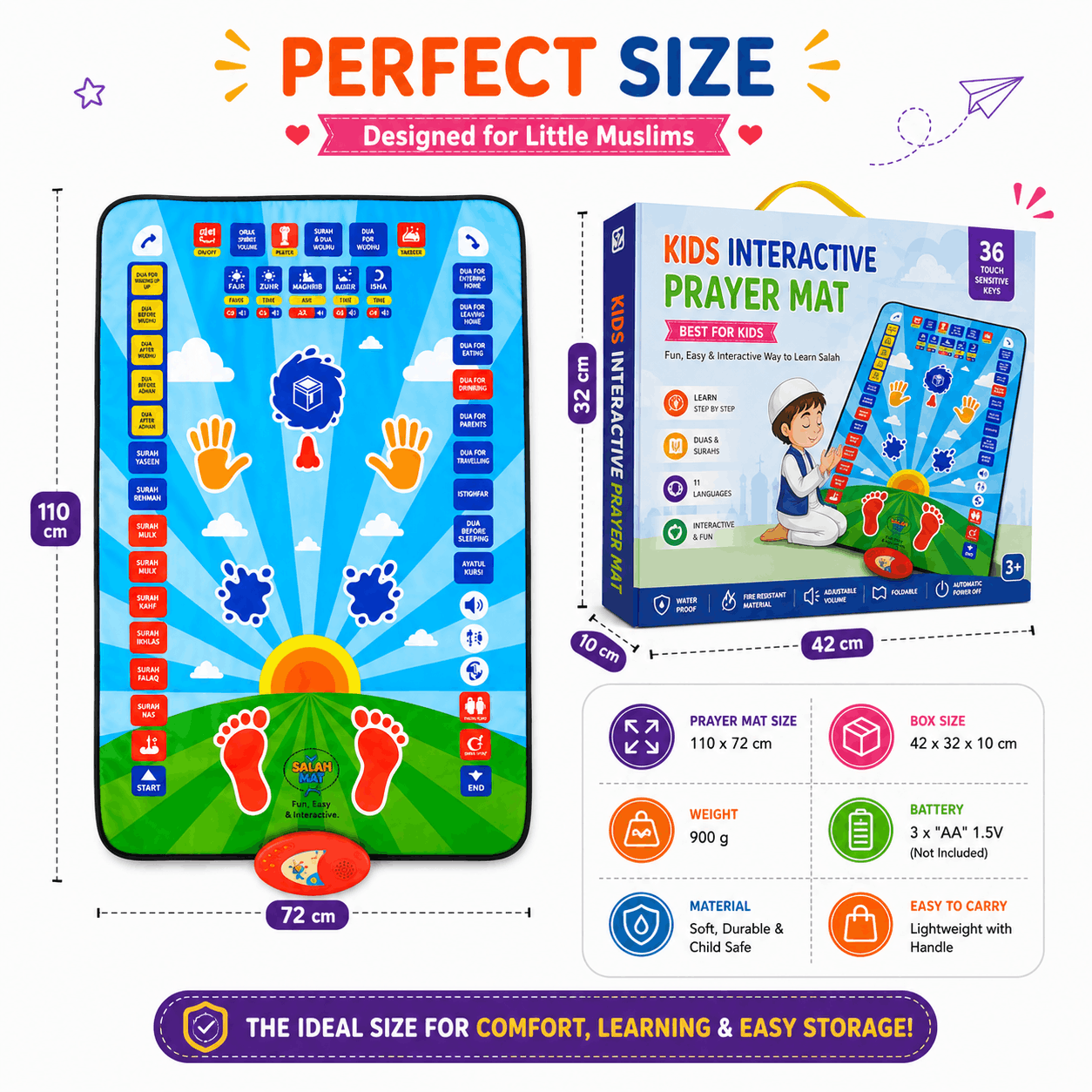 Educational Prayer Mat