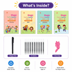 Kids Magic Practice Book Set of 4